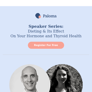 🗓️ A Live Event: Dieting & Its Effect On Your Hormone and Thyroid Health