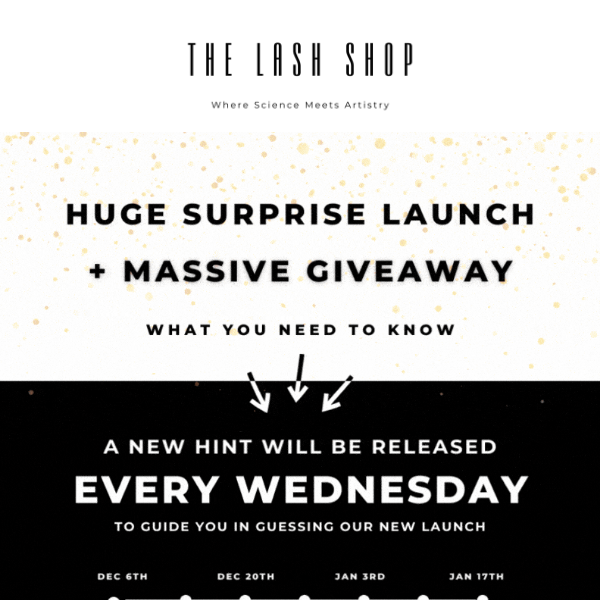 MASSIVE GIVEAWAY + HUGE SURPRISE LAUNCH 😱