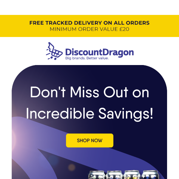 Exclusive Deals and Discounts - Only at Discount Dragon!