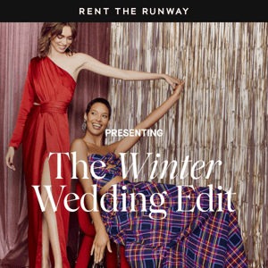 Peek our winter wedding trend preview 👀