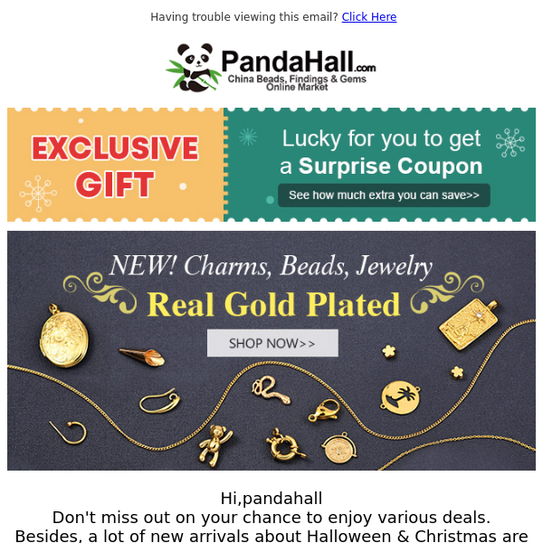 Coupon Inside | Last Week of Promotion & Gold Plated in Trend 