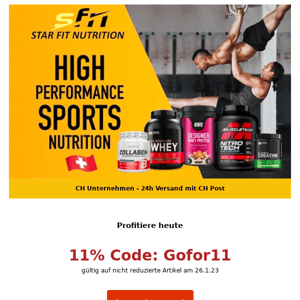 🔥 11% Code: Gofor11🔥 nur heute auf FitnessFood