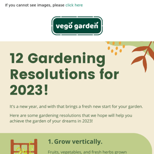 Reset Your Garden with These 12 Resolutions!