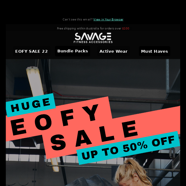 Savage Fitness Accessories Have You Seen This?! // Get Up To 50% Off! 🛍