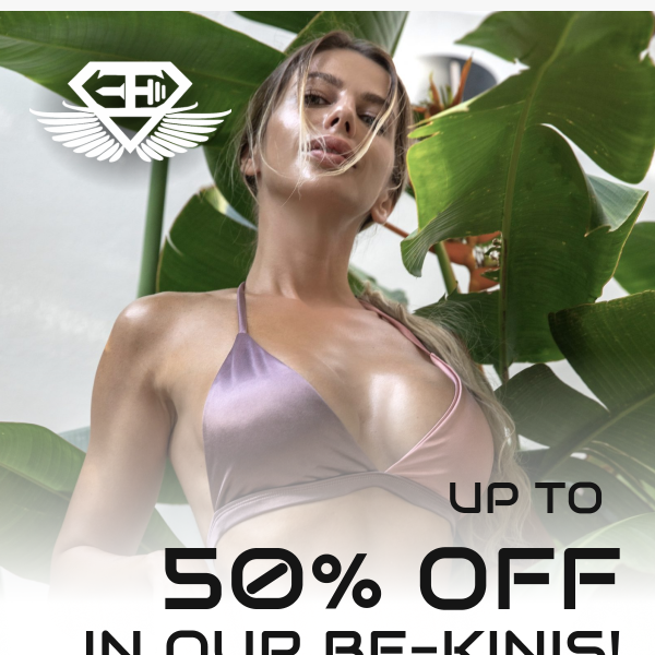 Unleash Your Summer  Goddess: 50% OFF BE-Kinis Inside!