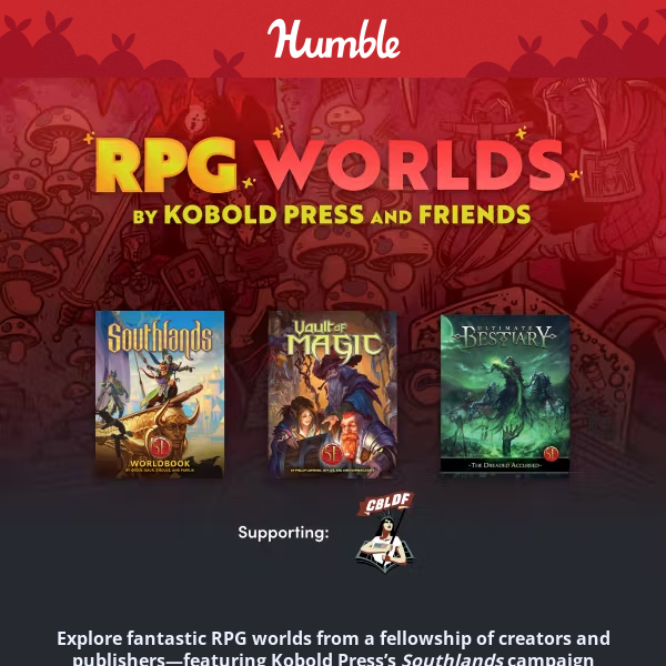 Explore the RPG worlds of Kobold Press and more publishers & creators