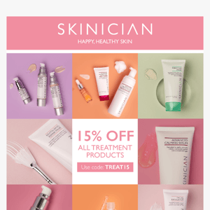 Last chance | 15% off treatment products