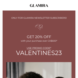 Save 20% on your Valentine's Day gift! - GLAMIRA