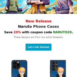 Enjoy Naruto Phone Cases - New Release