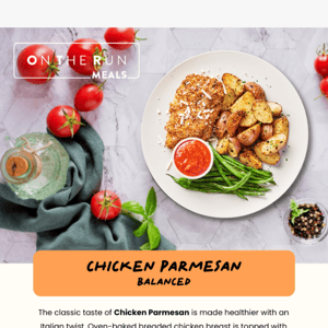 🔥 Feature Entree: Chicken Parmesan 😍 | Low-Carb Available