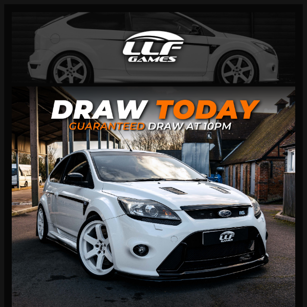 MEGA ODDS TODAY 🏆 Get the Keys to this LEGENDARY Mk2 Focus RS for Just 49p