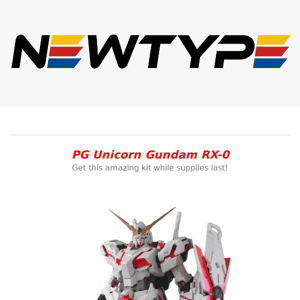 PG Unicorn & HG Atlas READY TO SHIP