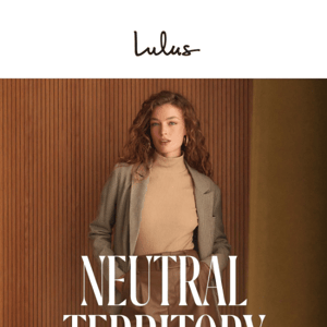 Noteworthy Neutrals For Fall