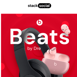 Beats by Dre 🎧 Headphones @ $180, Earbuds @ $100