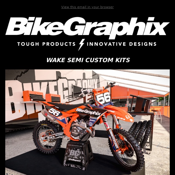 WAKE Graphic Kits are now Live - All Makes and Models Available