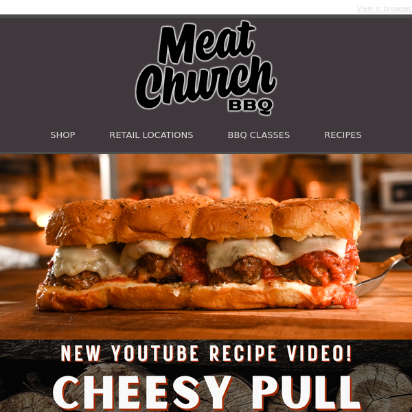 New Recipe Video - Cheesy Pull Apart Meatball Sliders 🔥