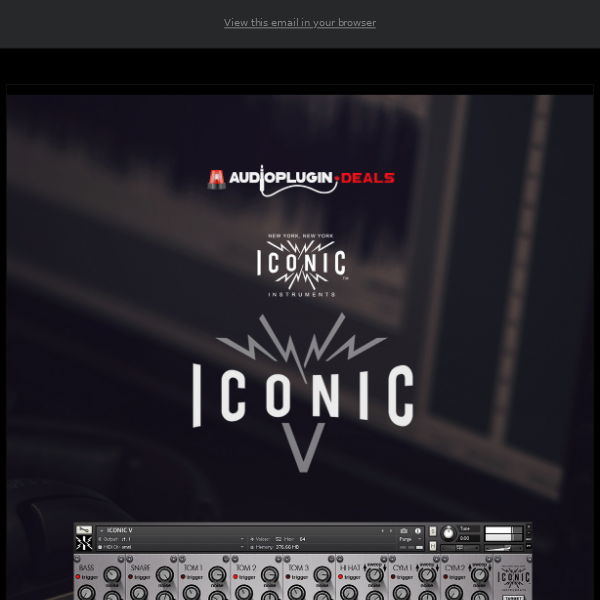 🔥 55% Off Iconic V by Iconic Instruments!