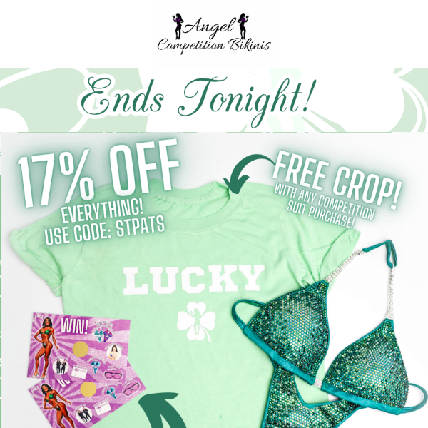 Ends tonight!🍀FREE CROP TOP!🍀