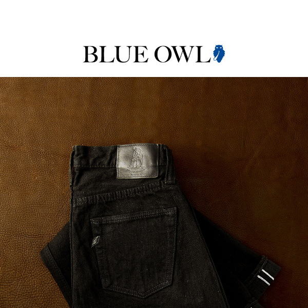 15oz Rinsed Selvedge Denim - Slim Fit – Blue Owl Workshop