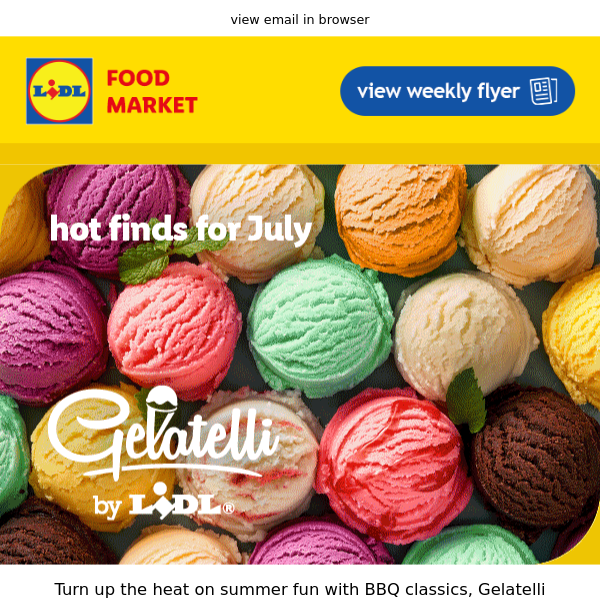 🔥Hot tips for July at Lidl🥑🍦