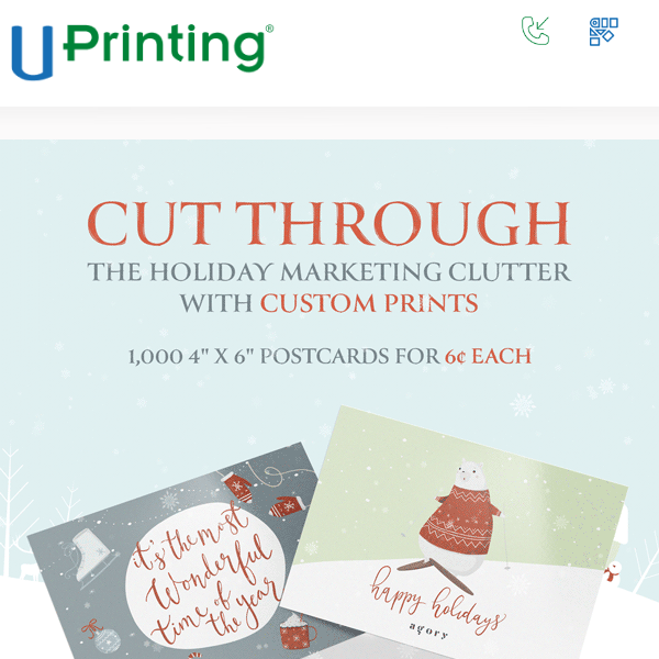 UPrinting, is your holiday marketing checklist done?