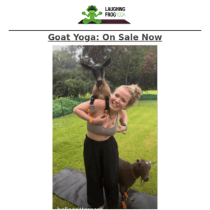 Experience Goat And Puppy Yoga!🐐🐶