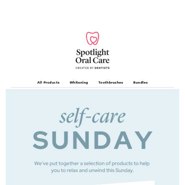 Join us for a self-care Sunday 🛁