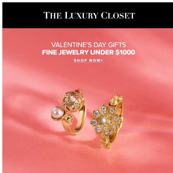 Valentine’s Day Gifts: Fine Jewelry Under $1000 💍