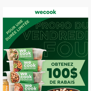 ❗DERNIÈRE CHANCE pour 100$ de rabais❗