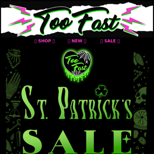 ☘️ St. Paddy's Sale! 20% All Week Long! ☘️