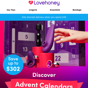 Discover Advent Calendars | Save up to $302