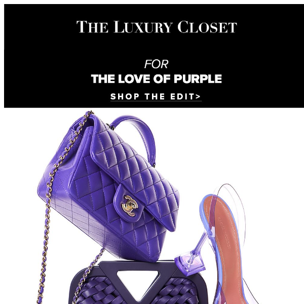 For the love of purple — Shop the edit