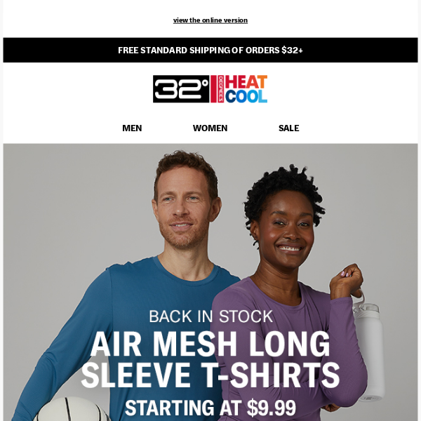 32 Degrees - Latest Emails, Sales & Deals