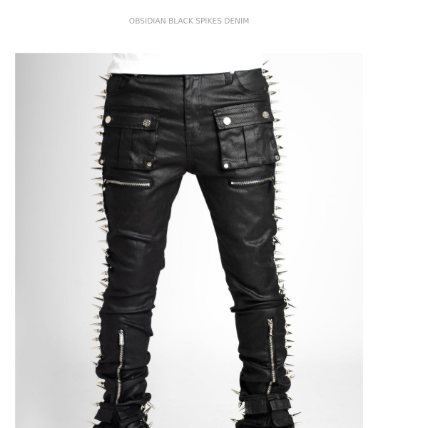 SPIKES DENIM NOW AVAILABLE!