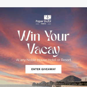 Giveaway Alert: WIN Your Vacay ✈️