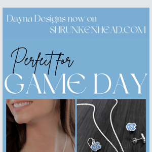 ✨ NEW Carolina Tar Heels Jewelry from Dayna Designs