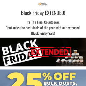 Up To 50% Off | Black Friday EXTENDED!