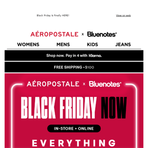 BLACK FRIDAY SALE IS LIVE IN-STORE & ONLINE. MUST-HAVE DEALS FROM $4.99!