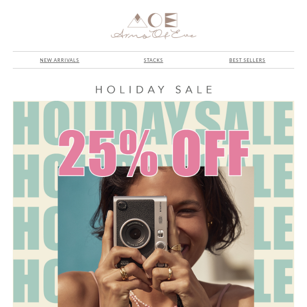 OUR HOLIDAY SALE CONTINUES 🛍️