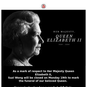 With Respects to Her Majesty, Queen Elizabeth II👑