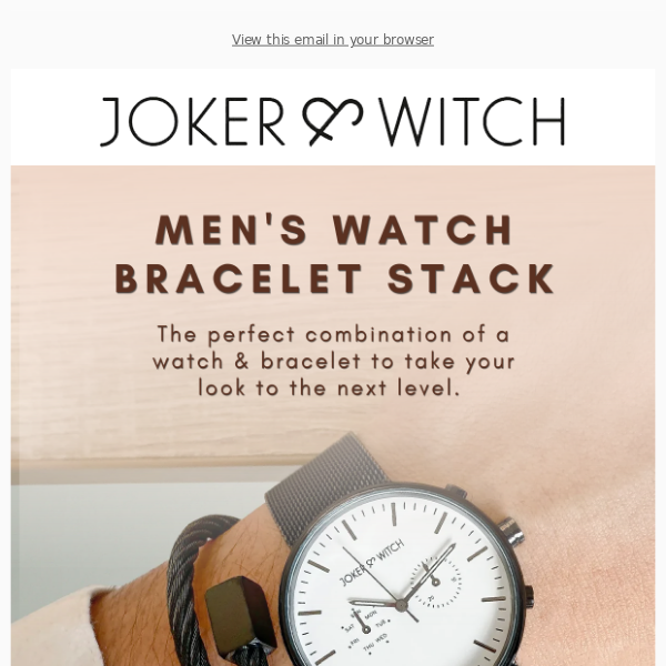 All New Men's Watch Bracelet Stacks! ⌚❤️