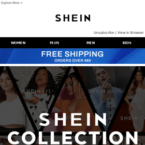 SHEIN Collection| Discover your style without limitations.							