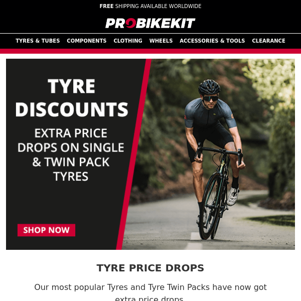 Tyre Price Drops. One Day Only!