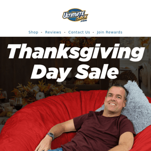 Black Friday Deal: 50% OFF Bean Bag Chairs