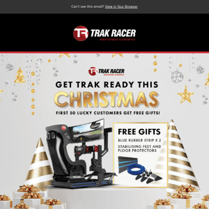 Trak Racer, 🎄 Sleigh the Trak with free gifts on us