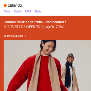 NOUVELLES OFFRES : jusqu'à -70% 🧡