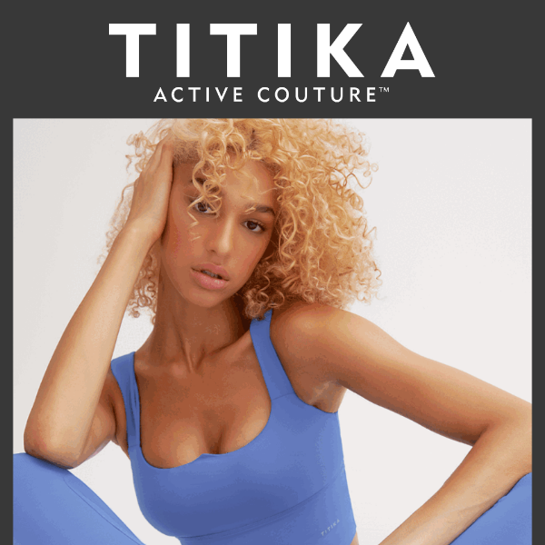 The new arrivals are here! 🖤💙 New Blue New Life Collection | TITIKAACTIVE.ca
