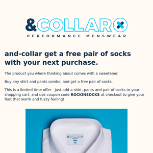 Who said free socks?!