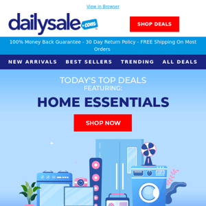 🔴 Up to 90% OFF → Home Essentials 🏠✨