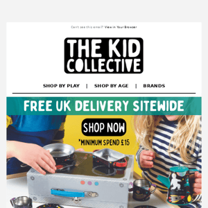 Free UK Delivery Sitewide 🚛💫